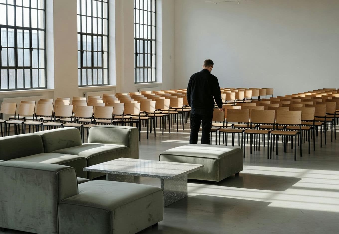 Jak przebiega wynajem mebli eventowych od briefu do odbioru po wydarzeniu